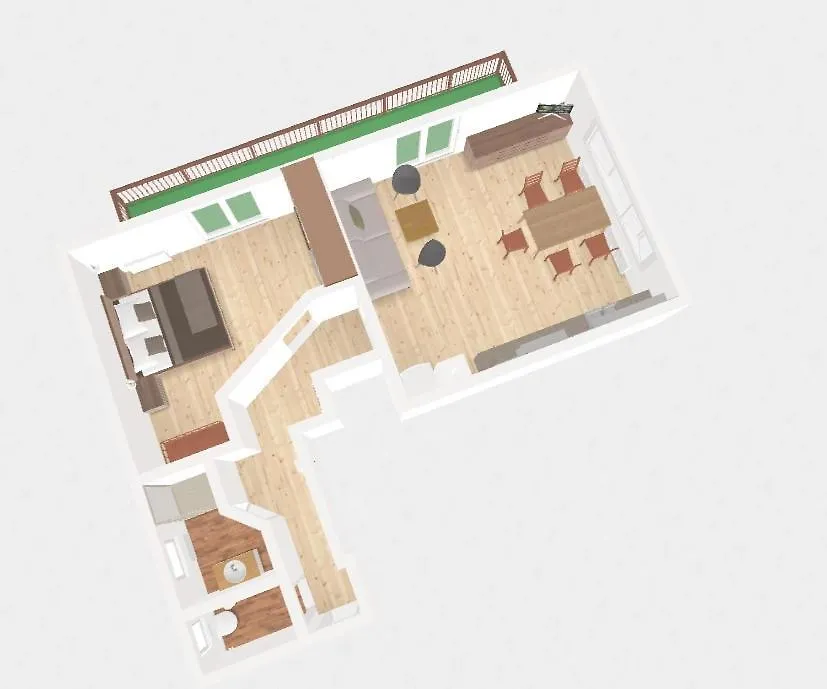Ferienwohnungen Wolf - Pfronten Mitte, Apartment